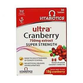 Vitabiotics Ultra Cranberry 30 Tablets