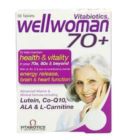 Vitabiotics Wellwoman 70+ 30 Tablets