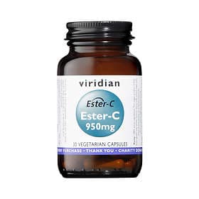 Viridian Ester C 950mg 30 Capsules