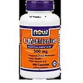 Now Foods L-Methionine 500mg 100 Capsules