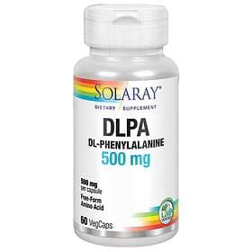 Solaray DL-Phenylalanine 500mg 60 Capsules