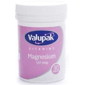 Valupak Minerals Magnesium 30 Tablets