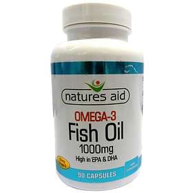 Natures Aid Fish Oil Omega 3 1000mg 90 Capsules