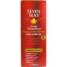 Seven Seas Extra High Strength Pure Cod Liver Oil 150ml