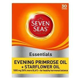 Seven Seas Pure Cod Liver Oil Plus Evening Primrose Oil 30 Capsules