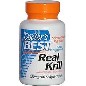 Doctor's Best Real Krill 350mg 60 Capsules