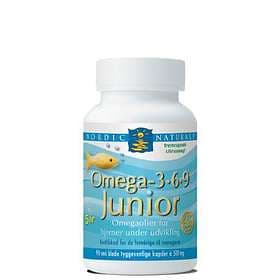 Nordic Naturals Omega 3 6 9 Junior Chewable 90 Capsules