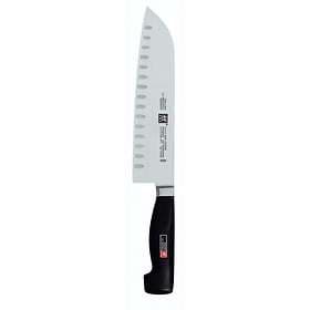 Zwilling Twin Four Star Granton Santoku Knife 18cm