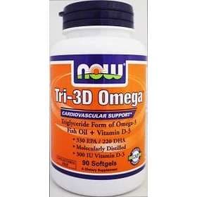 Now Foods Tri-3D Omega 90 Capsules