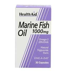 HealthAid Marine Fish Oil 1000mg 30 Capsules