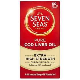 Seven Seas Extra High Strength Pure Cod Liver Oil 60 Capsules