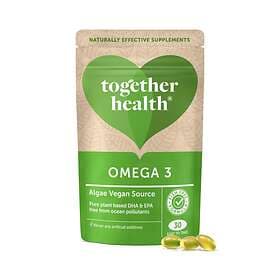 Together Health Natural Algae DHA Omega 3 30 Capsules