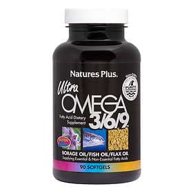Nature's Plus Ultra Omega 3 6 9 90 Capsules
