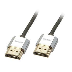 Lindy Slim Cromo HDMI - HDMI High Speed with Ethernet 1m