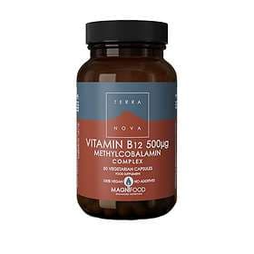 Terranova Magnifood Vitamin B12 Complex 500mcg 50 Capsules