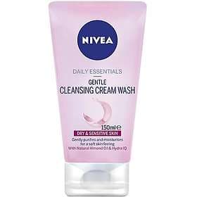 Nivea Visage Daily Essentials Gentle Cleansing Cream Wash Dry/Sensitive 150ml