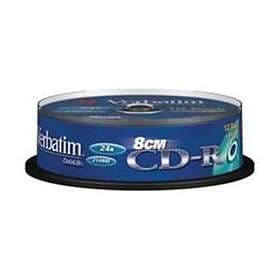 Verbatim CD-R 8cm 210MB 24x 10-pack Cakebox