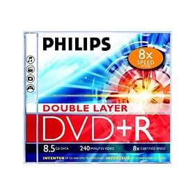 Philips DVD+R DL 8.5GB 8x 5-pack Jewel Case