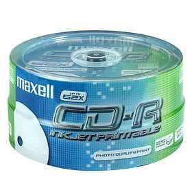 Maxell CD-R 700MB 52x 25-pack Cakebox