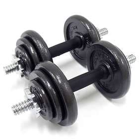 Bodymax Deluxe Hammertone Dumbbells Set 20kg