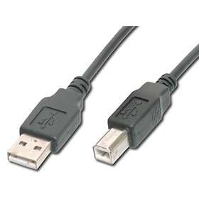 Assmann Shielded USB A - USB B 2.0 0.5m