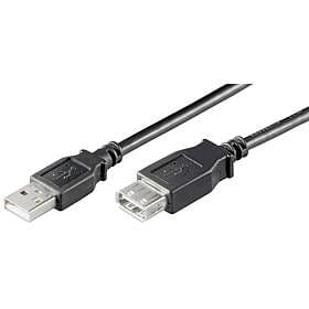 Goobay USB A - USB A M-F 2.0 0.6m