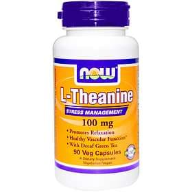 Now Foods L-Theanine 100mg 90 Capsules