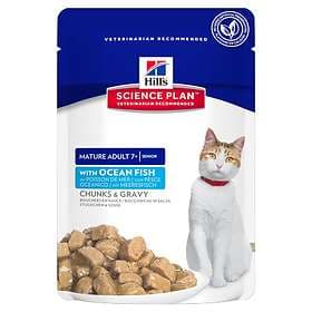 Hills Feline Science Plan Pouches Mature Adult 7+ Multipack 12x0.085kg