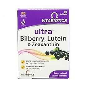 Vitabiotics Ultra Bilberry and Lutein 30 Tablets