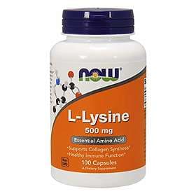 Now Foods L-Lysine 500mg 100 Capsules