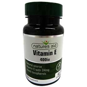 Natures Aid Vitamin E 400IU 60 Capsules