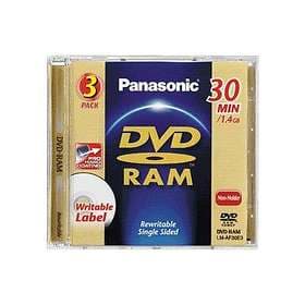 Panasonic DVD-RAM 8cm 1.4GB 3-pack Jewel Case