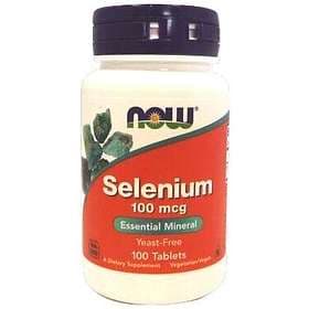 Now Foods Selenium 100mcg 100 Capsules