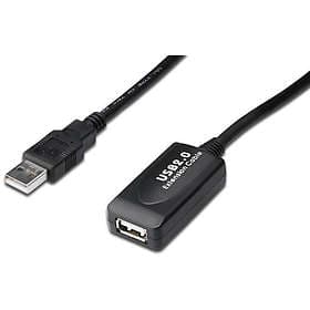 Digitus Active USB A - USB A M-F 2.0 20m