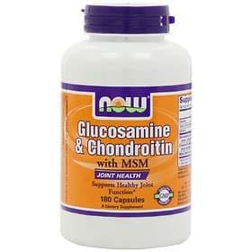 Now Foods Glucosamine & Chondroitin with MSM 180 Capsules