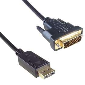 CONNEkT GEAR DVI-D Dual Link - DisplayPort 2m