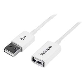 StarTech Thin USB A - USB A M-F 2.0 1m