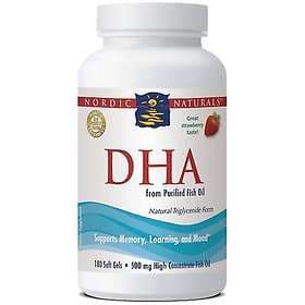Nordic Naturals DHA from Purified Fish Oil 180 Capsules