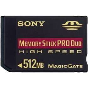 Sony High Speed Memory Stick Pro Duo 512MB