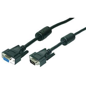 LogiLink Double Shielded VGA - VGA M-F 1.8m