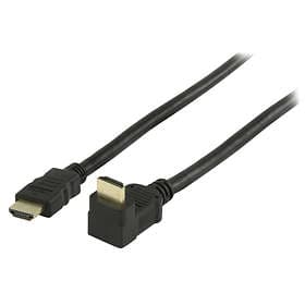 Valueline Gold HDMI - HDMI High Speed with Ethernet (angled) 3m