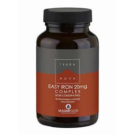 Terranova Easy Iron 20mg Complex 50 Capsules