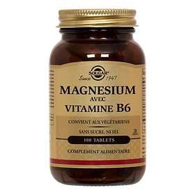 Solgar Magnesium with Vitamin B6 100 Tablets