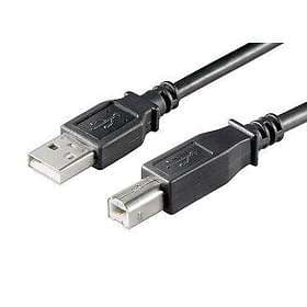 Goobay 28AWG USB A - USB B 2.0 1.8m