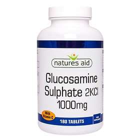 Natures Aid Glucosamine Sulphate 2KCL 1500mg 180 Tablets
