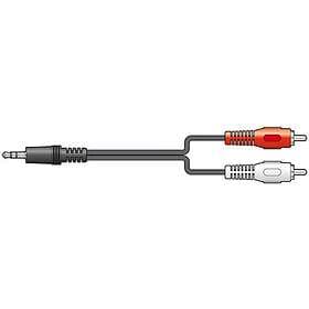AV-link 3.5mm - 2RCA 3m