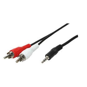 LogiLink 3.5mm - 2RCA 5m