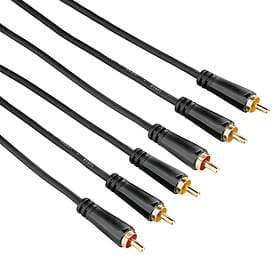 Hama 3 Stars Gold 3RCA - 3RCA 5m