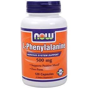 Now Foods L-Phenylalanine 500mg 120 Capsules
