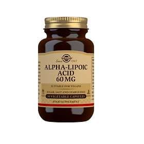 Solgar Alpha Lipoic Acid 60mg 30 Capsules